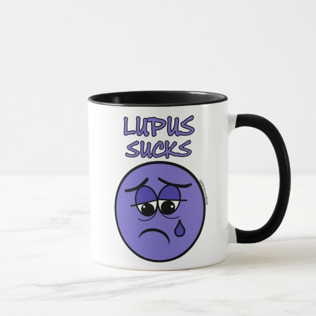 IST ZUM KOTZEN...Lupus Tasse (Rechts)