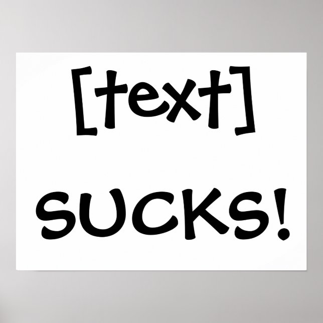 ___Ist zum Kotzen! Poster (Vorne)