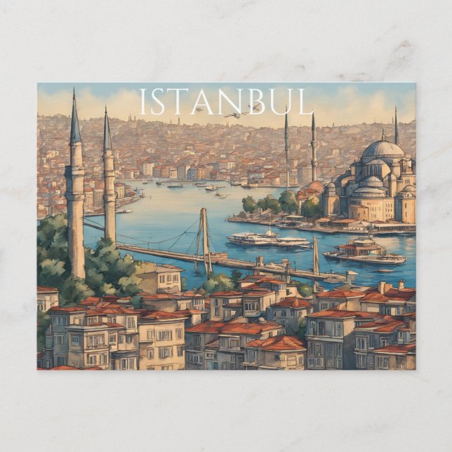 Istanbul (2) postkarte (Vorderseite)