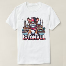Istanbul Adventure Bulldog T-Shirt