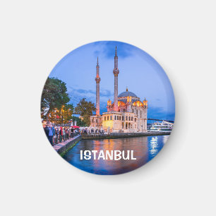 Istanbul, Barockmoschee von Ortakoy, Türkei Magnet