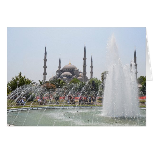 Istanbul-Blau-Moschee (Vorderseite (Horizontal))
