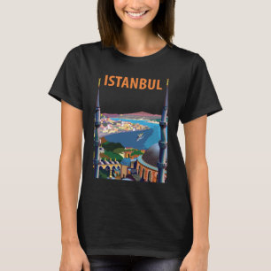 Istanbul Blaue Moschee Skyline Reise T-Shirt