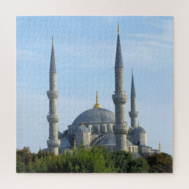 Istanbul - Die Blaue Moschee - 20x20 - 676 Stk. Puzzle (Vertikal)