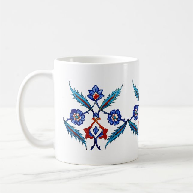 Istanbul, die Türkei - Fliesen-Mosaik Kaffeetasse (Links)