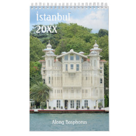 Istanbul entlang des Bosporus-Kalenders 2021 Kalender
