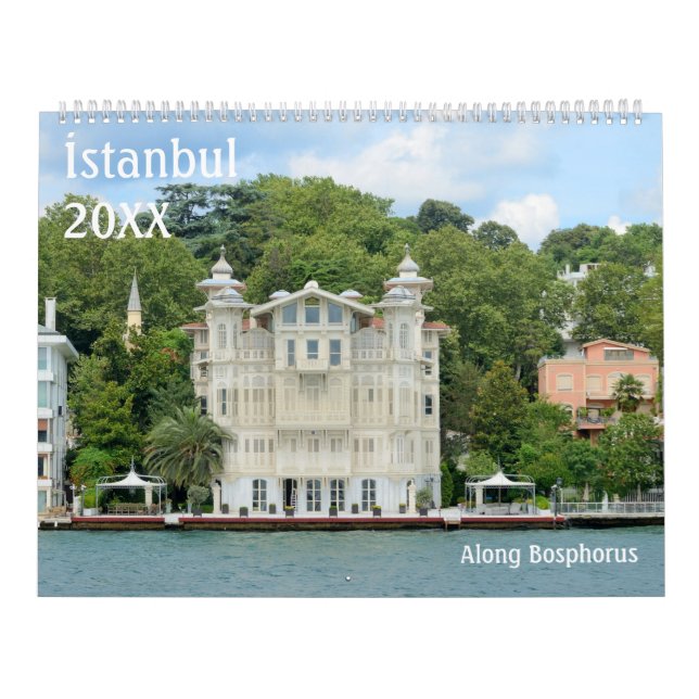 Istanbul entlang des Bosporus-Kalenders 2021 Kalender (Titelbild)