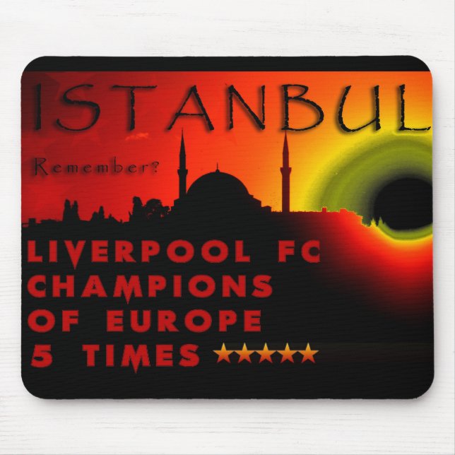 Istanbul erinnern sich? mousepad (Vorne)
