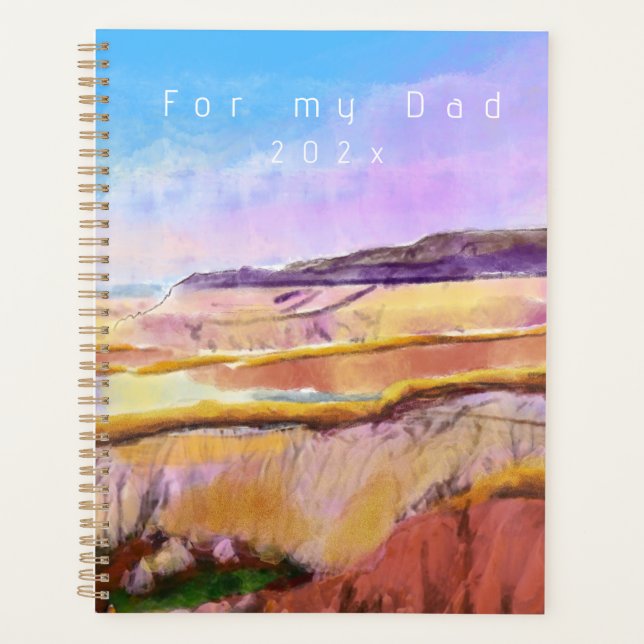 Istanbul farbenfrohe Landschaft Planer (Vorderseite)