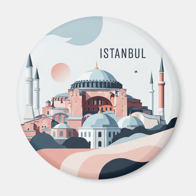 Istanbul Hagia Sophia Magnet (Vorne)