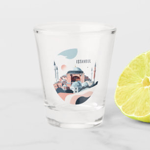 Istanbul Hagia Sophia Schnapsglas