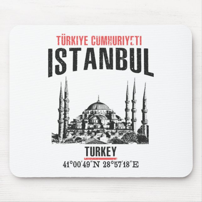 Istanbul Mousepad (Vorne)