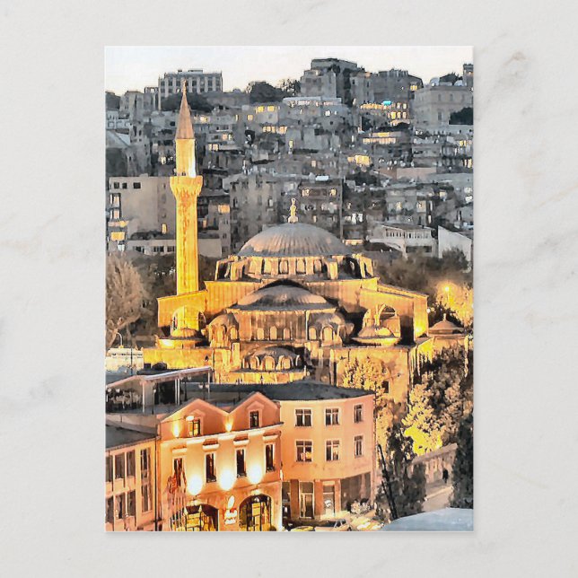 Istanbul Postkarte (Vorderseite)
