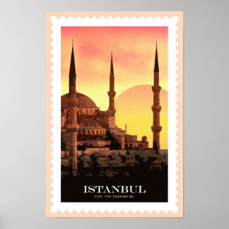 Istanbul Reiseplakat Poster