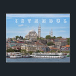Istanbul. Stadtbild. Postkarte<br><div class="desc">Istanbul. Stadtbild. Reisen. Europa. Türkei. Istanbul. Moschee. Seht. Stadtbild. Architektur. Bucht des Goldenen Horns. Panorama der Stadt.</div>