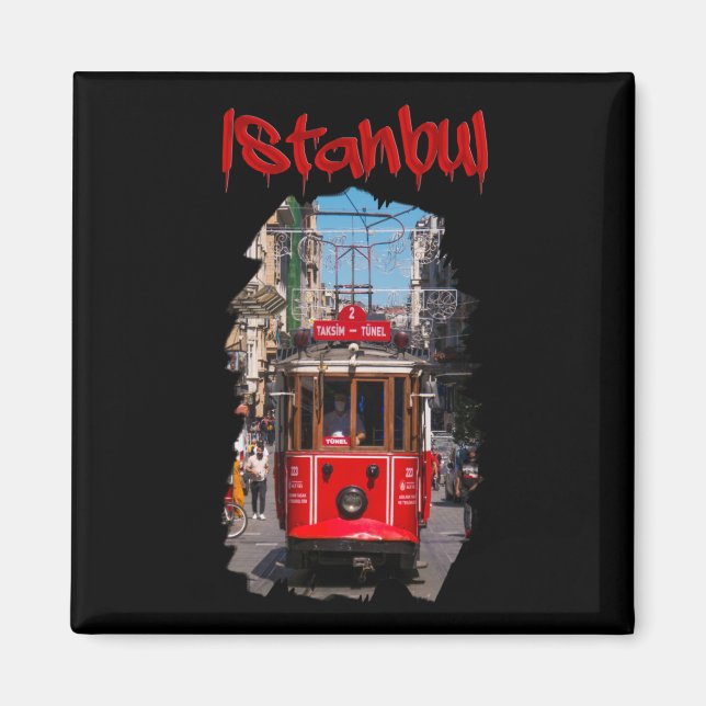 Istanbul: Taksim Tram Magnet (Vorne)
