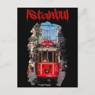 Istanbul: Taksim Tram Postkarte