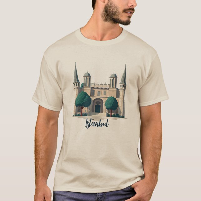 Istanbul Topkapi-Palast T-Shirt (Vorderseite)