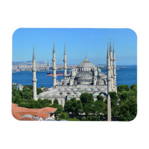 Istanbul Türkei Blaue Moschee Architektur Tagesans Magnet
