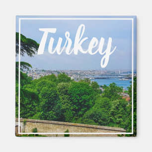 Istanbul Türkei Bosporus-Blick Magnet