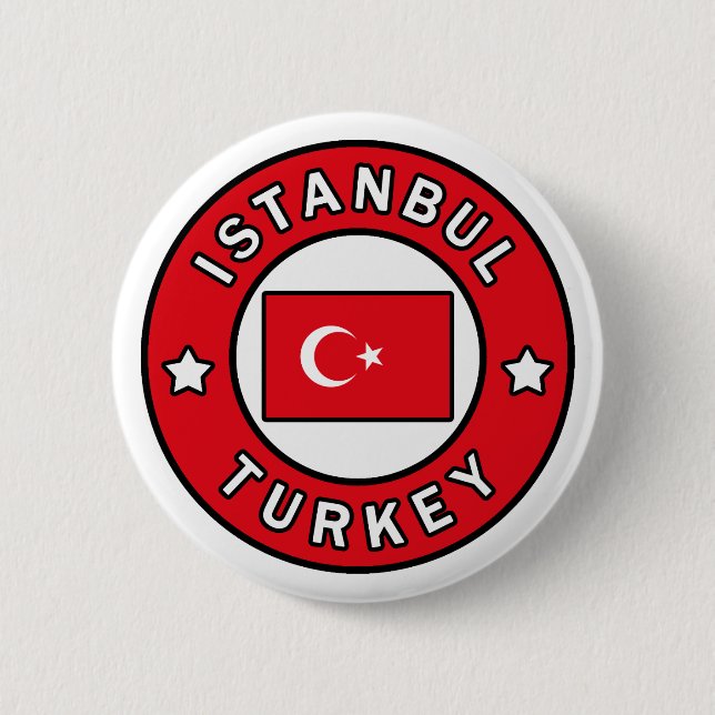 Istanbul Türkei Button (Vorderseite)