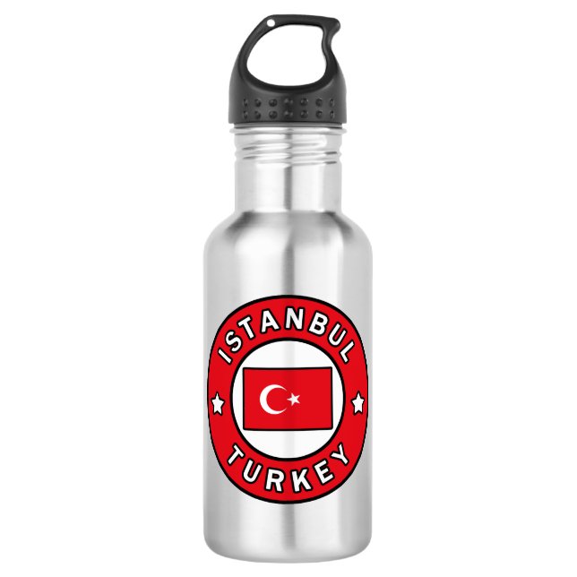 Istanbul Türkei Edelstahlflasche (Vorderseite)