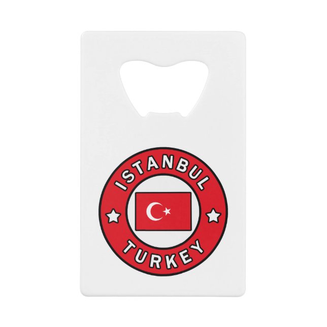 Istanbul Türkei Geldbeutel Flaschenöffner (Vorderseite)