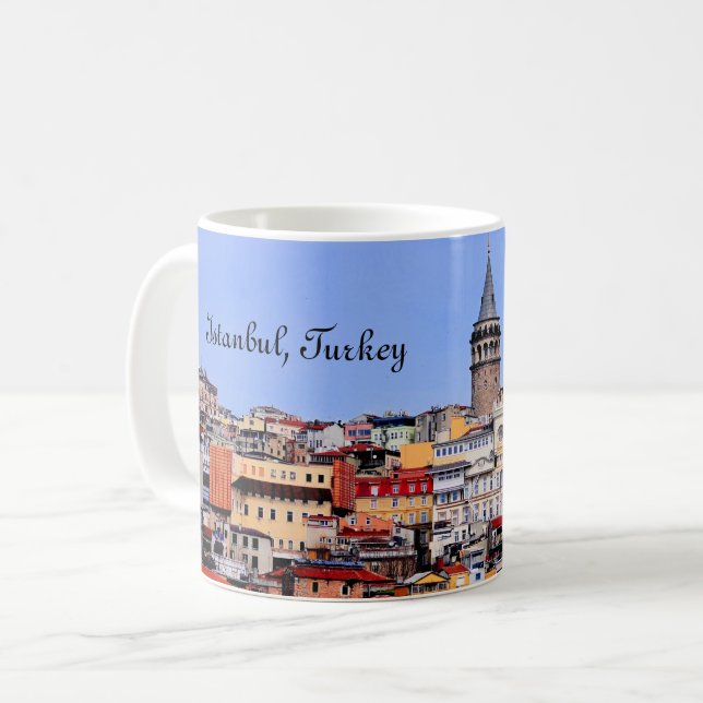 Istanbul, Türkei Kaffeetasse (Vorderseite Links)