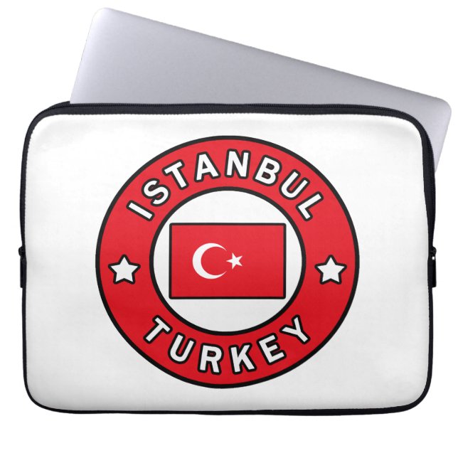 Istanbul Türkei Laptopschutzhülle (Vorderseite)