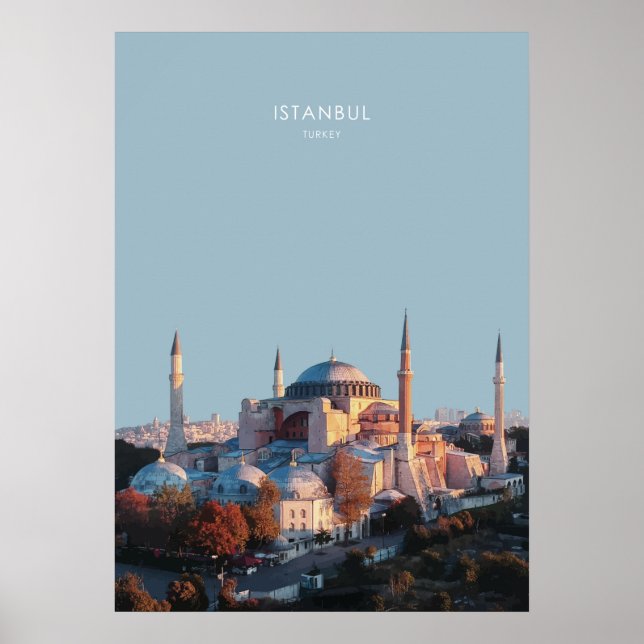 Istanbul, Türkei Poster (Vorne)