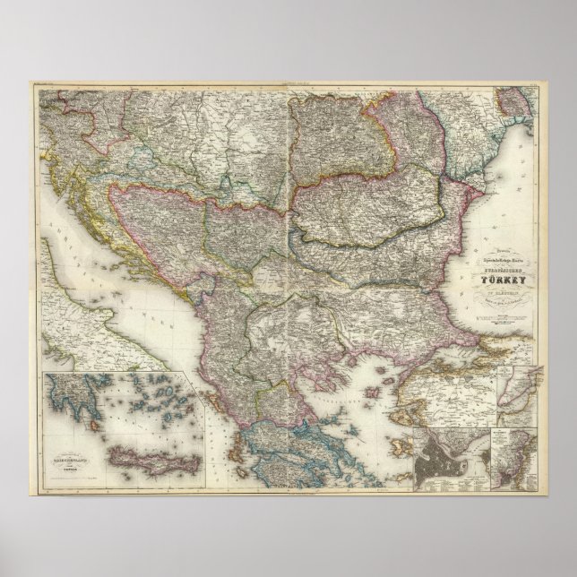 Istanbul, Türkei Poster (Vorne)