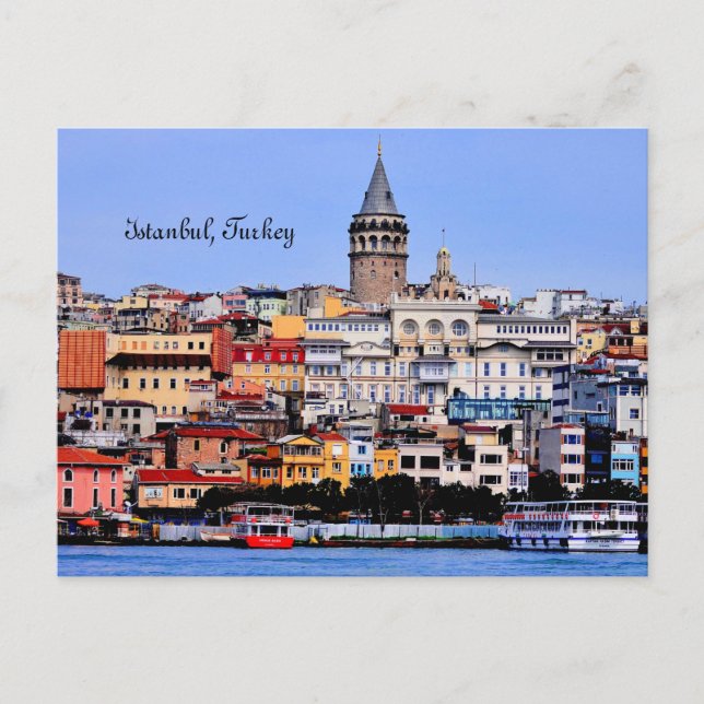Istanbul, Türkei Postkarte (Vorderseite)