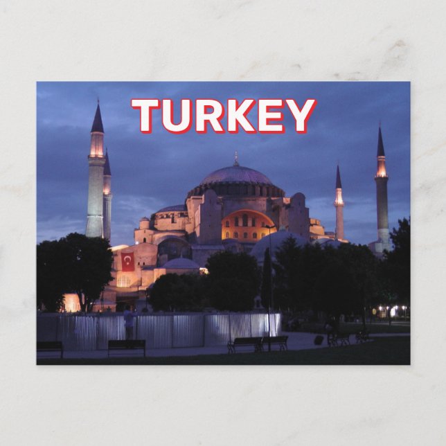 Istanbul, Türkei Postkarte (Vorderseite)