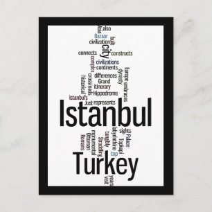 Istanbul Türkei Postkarte