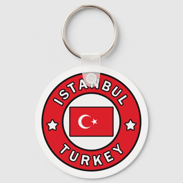 Istanbul Türkei Schlüsselanhänger (Vorderseite)