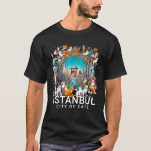 Istanbul Türkei Stadt Katzen Katzen Liebe 3 Ausgab T-Shirt
