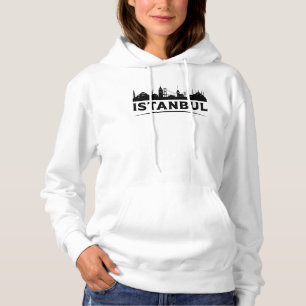 Istanbul Türkei Stadtbild Skyline Geschenkidee Hoodie