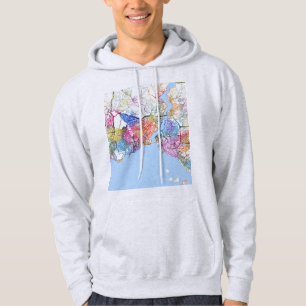 Istanbul Türkei Stadtplan Hoodie