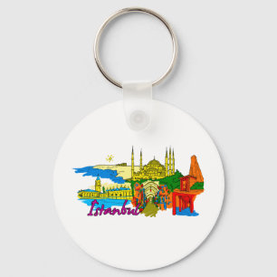 Istanbul - Turkey.png Schlüsselanhänger