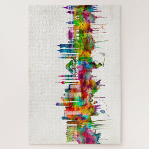 Istanbul Turkey Skyline Puzzle