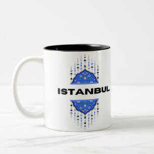 Istanbul Turkey Souvenir Zweifarbige Tasse
