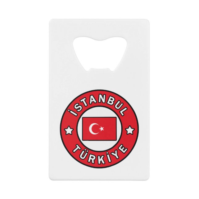 İstanbul Türkiye Geldbeutel Flaschenöffner (Vorderseite)