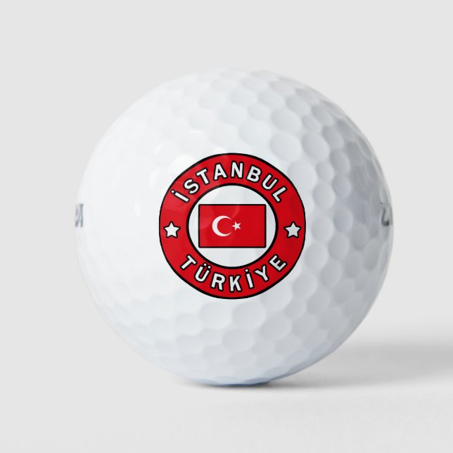 İstanbul Türkiye Golfball (Vorderseite)