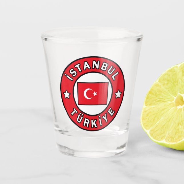Istanbul Türkiye Schnapsglas (Vorderseite)