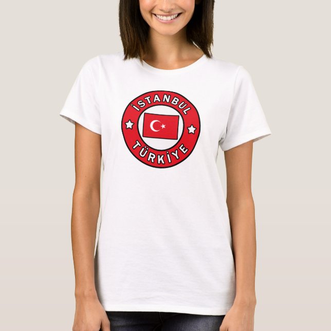 İstanbul Türkiye T-Shirt (Vorderseite)