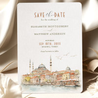 Istanbul Wasserfront Elegance Rett-the-Date
