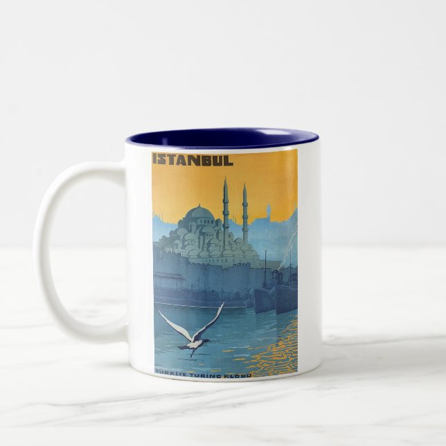 ISTANBUL ZWEIFARBIGE TASSE (Links)