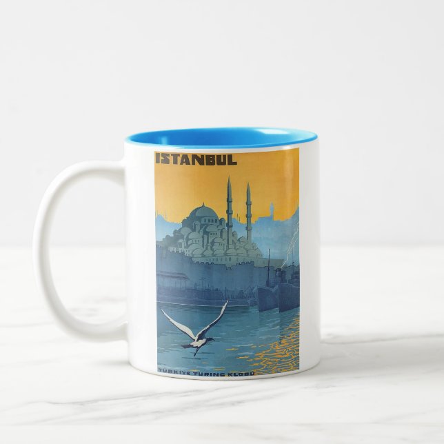 ISTANBUL ZWEIFARBIGE TASSE (Links)