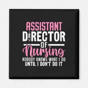 Istant Director of Nursing Funny Adon Rn Nurse Med Magnet