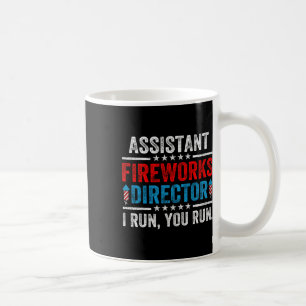 Istant Fireworks Director Funny 4. Juli Men Wo Kaffeetasse